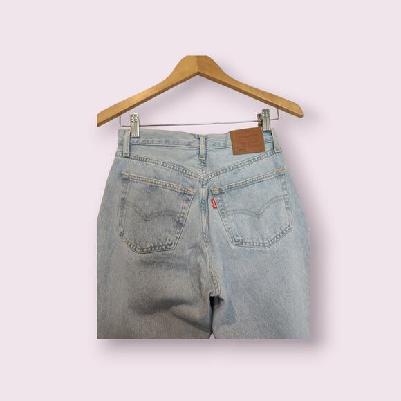 Levi's 501 81' Women's 25×31 Big E Light Wash Denim Vintage‎ Reproduction - Picture 11 of 16